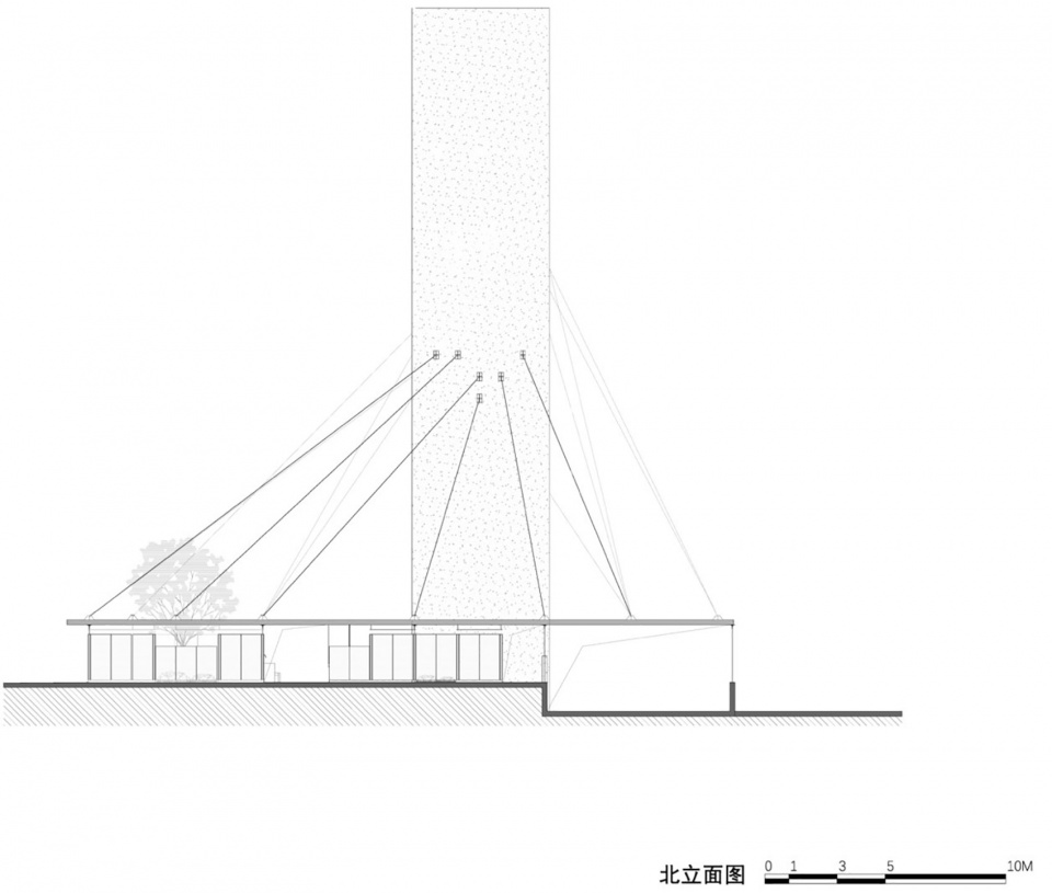 Wind Tower Garden Restroom in Yangpu Riverside Public Space Shanghai by Original Design Studio