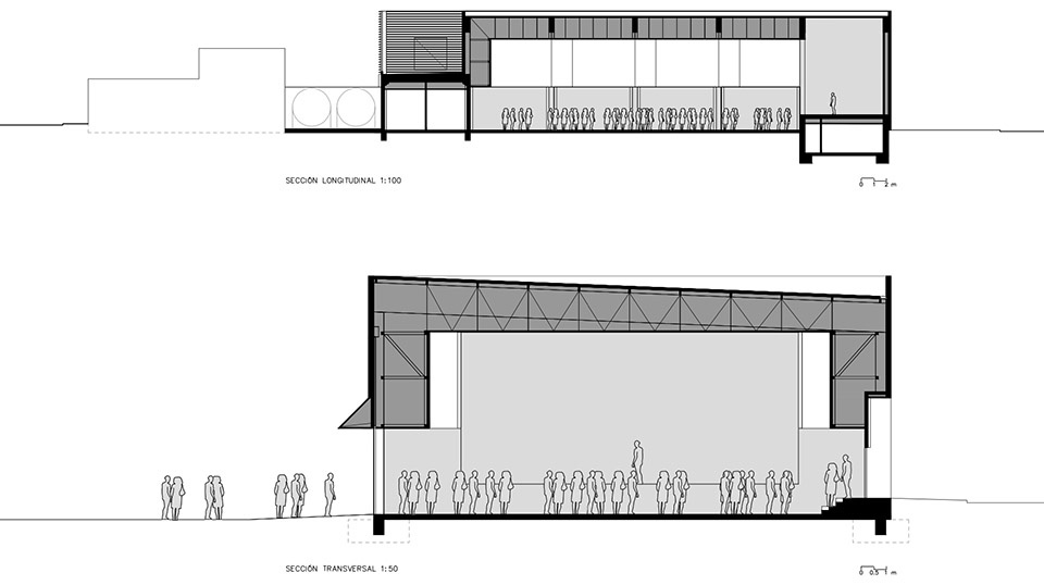 cemube multipurpose cultural facility by juan carlos salas