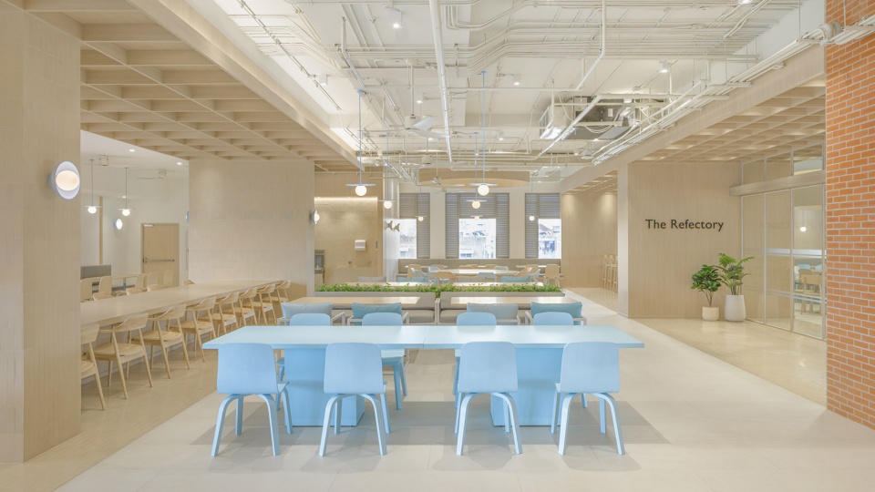 kings college international school bangkok the refectory sixth form center library by onion