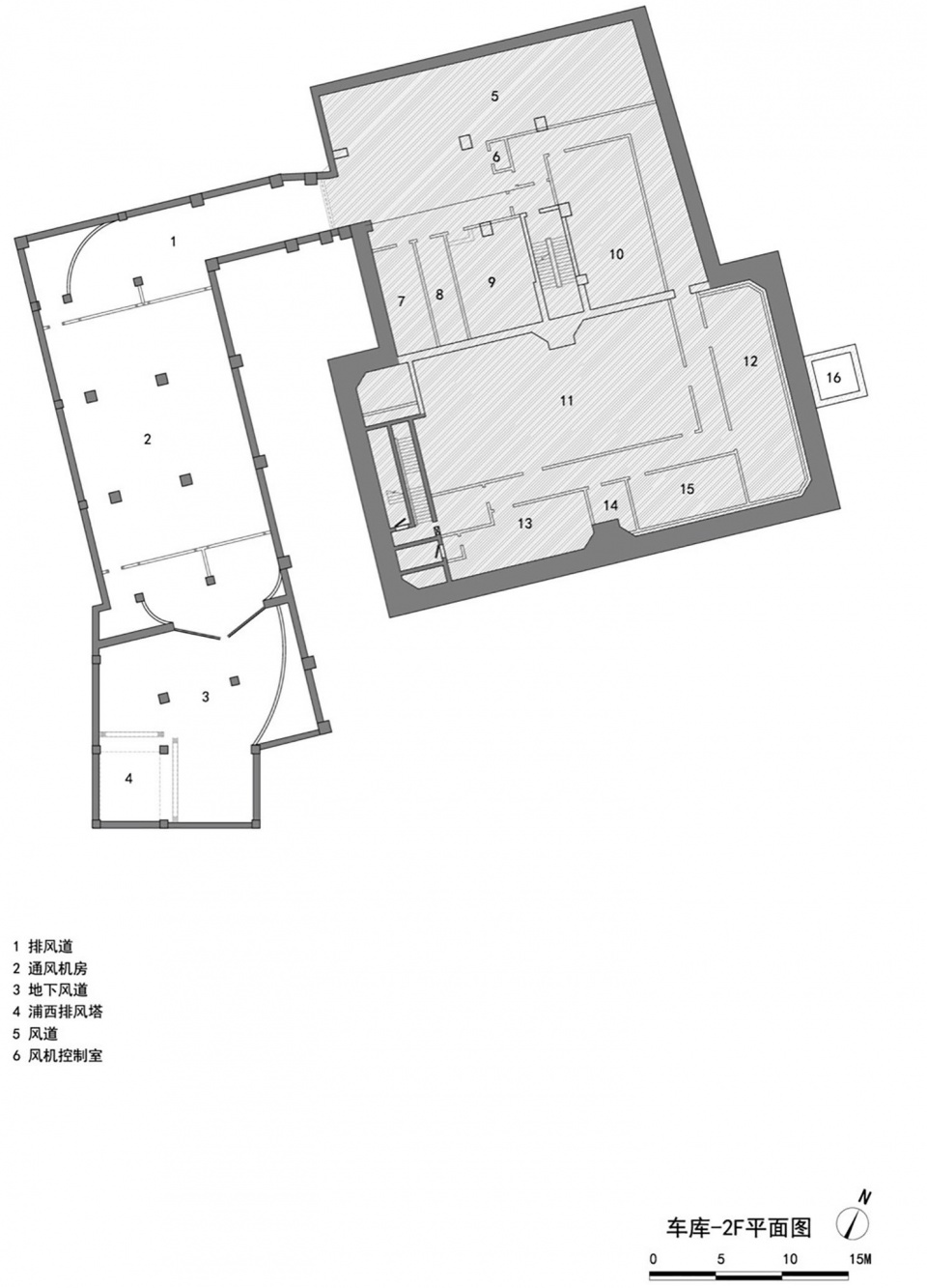 Wind Tower Garden Restroom in Yangpu Riverside Public Space Shanghai by Original Design Studio mgt