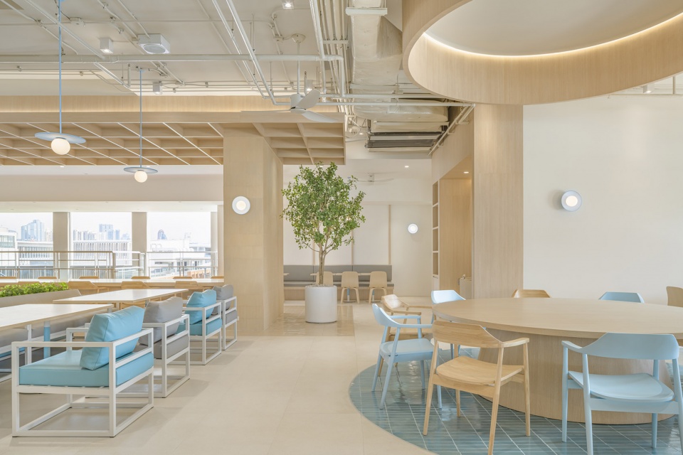 kings college international school bangkok the refectory sixth form center library by onion