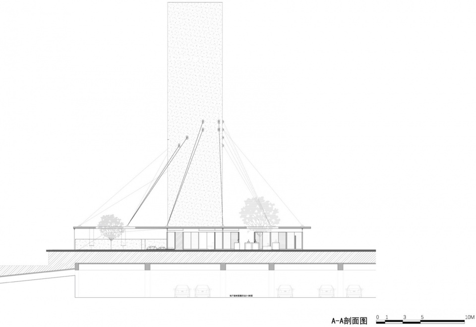 Wind Tower Garden Restroom in Yangpu Riverside Public Space Shanghai by Original Design Studio