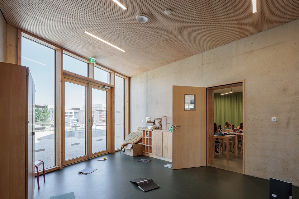 claudine hermann school by sam architecture