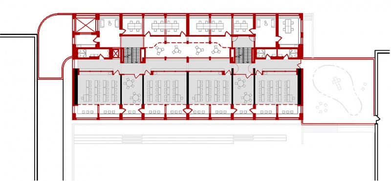 transformation of school davos by cura architekten