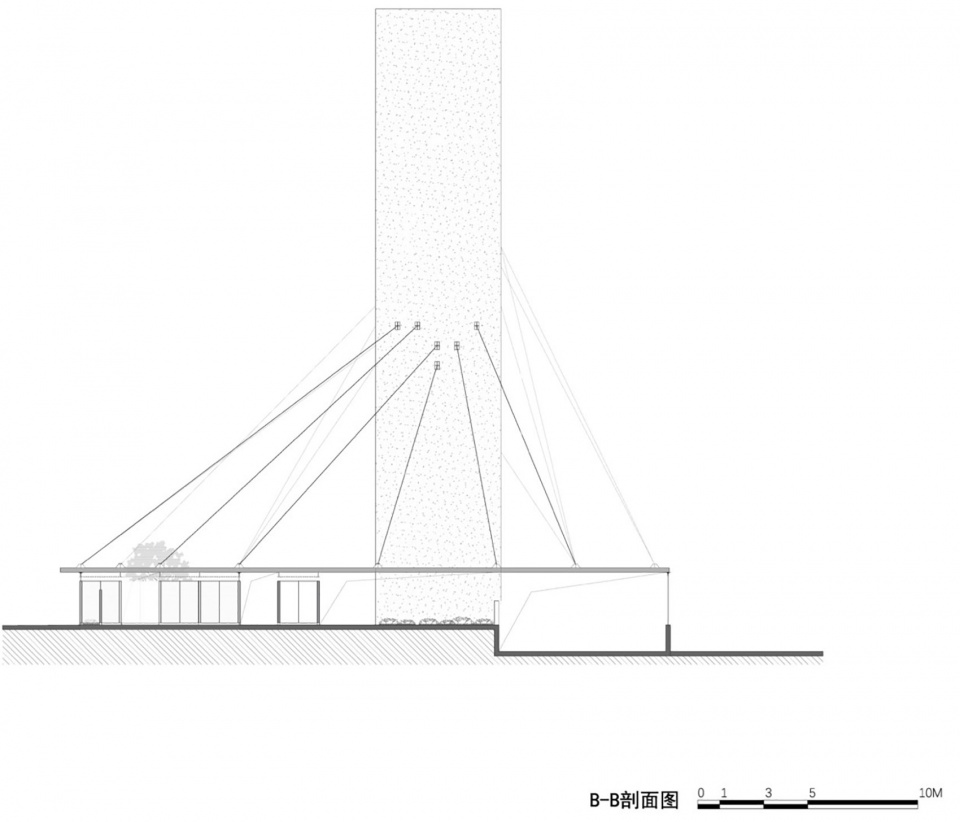 Wind Tower Garden Restroom in Yangpu Riverside Public Space Shanghai by Original Design Studio