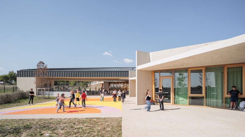 claudine hermann school by sam architecture