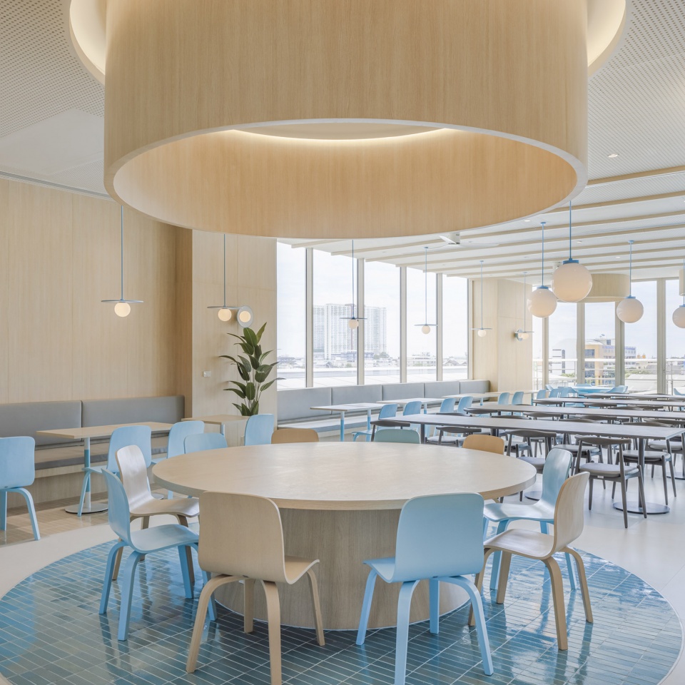 kings college international school bangkok the refectory sixth form center library by onion
