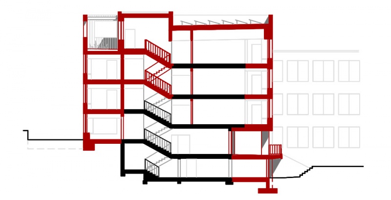 transformation of school davos by cura architekten
