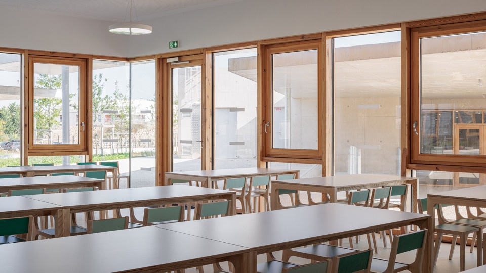 claudine hermann school by sam architecture