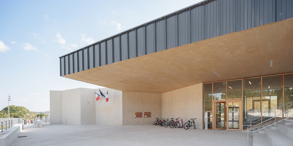 claudine hermann school by sam architecture