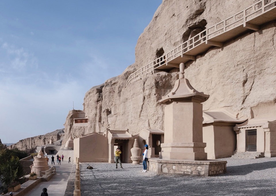 Gansu Guazhou Yulin Grottoes Visitor Reception Center by 9 Town Design Studio for Urban Architecture