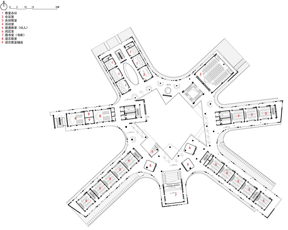 gucheng campus of simao first primary school by scut