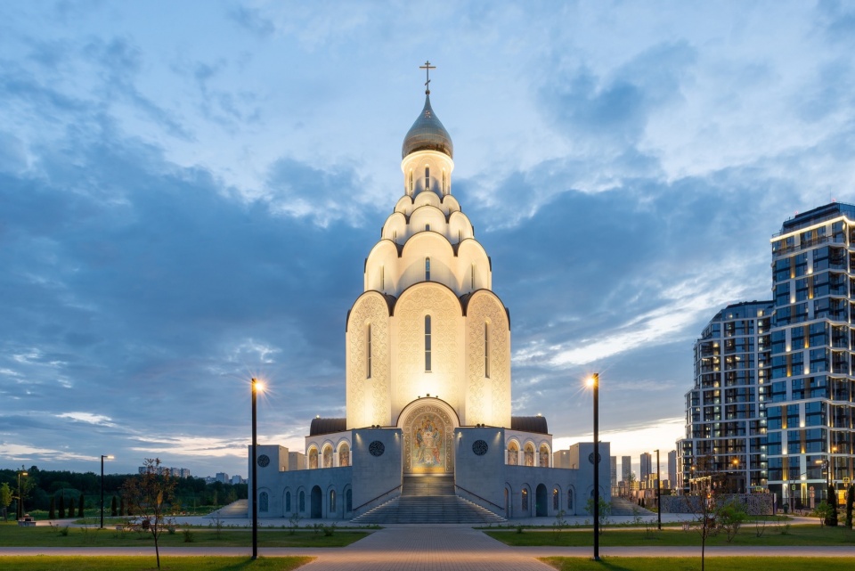 Church In Tushino Lighting Design by SPEECH