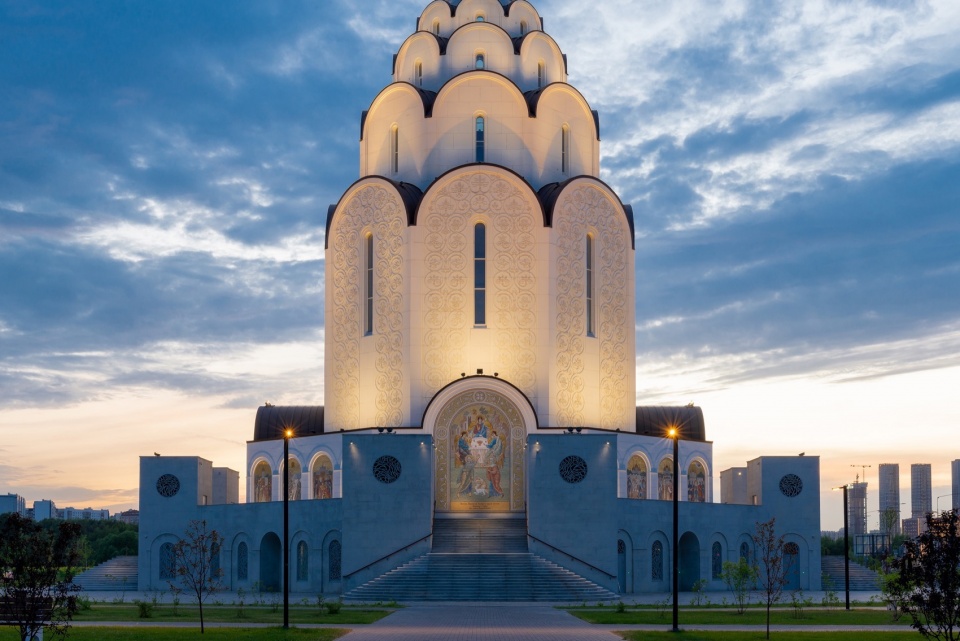Church In Tushino Lighting Design by SPEECH