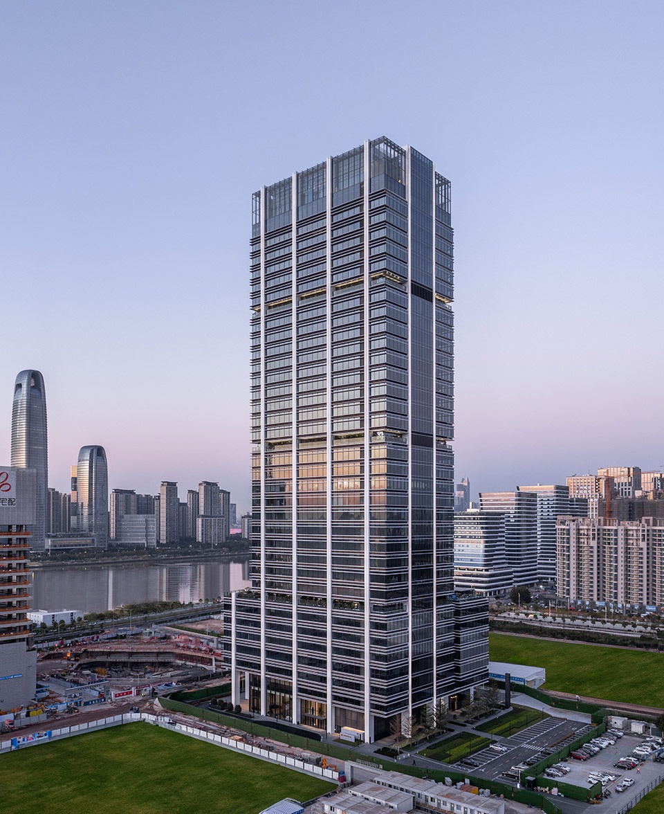 cscec headquarters in guangzhou by gmp