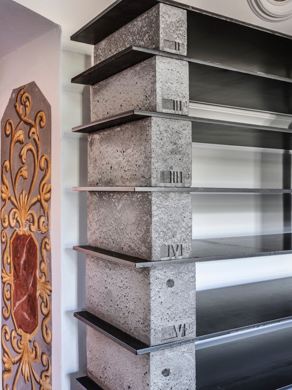 Library in the monastery zeliv by sepka architekti