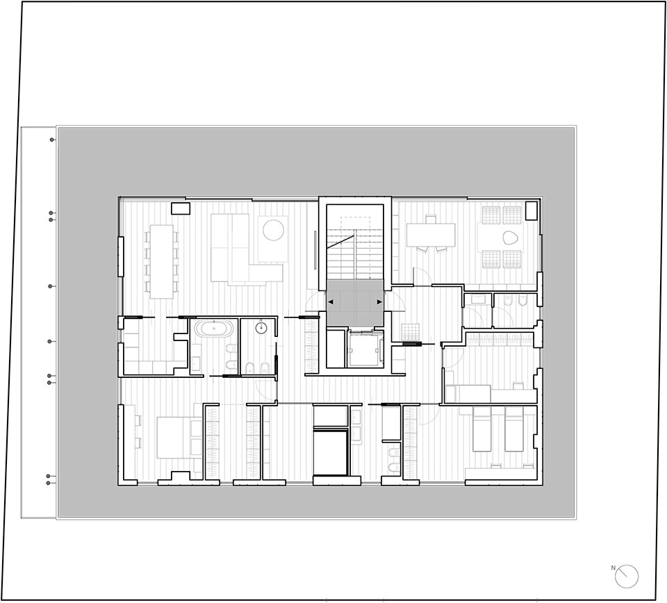de amicis 154 by giovanni vaccarini architetti