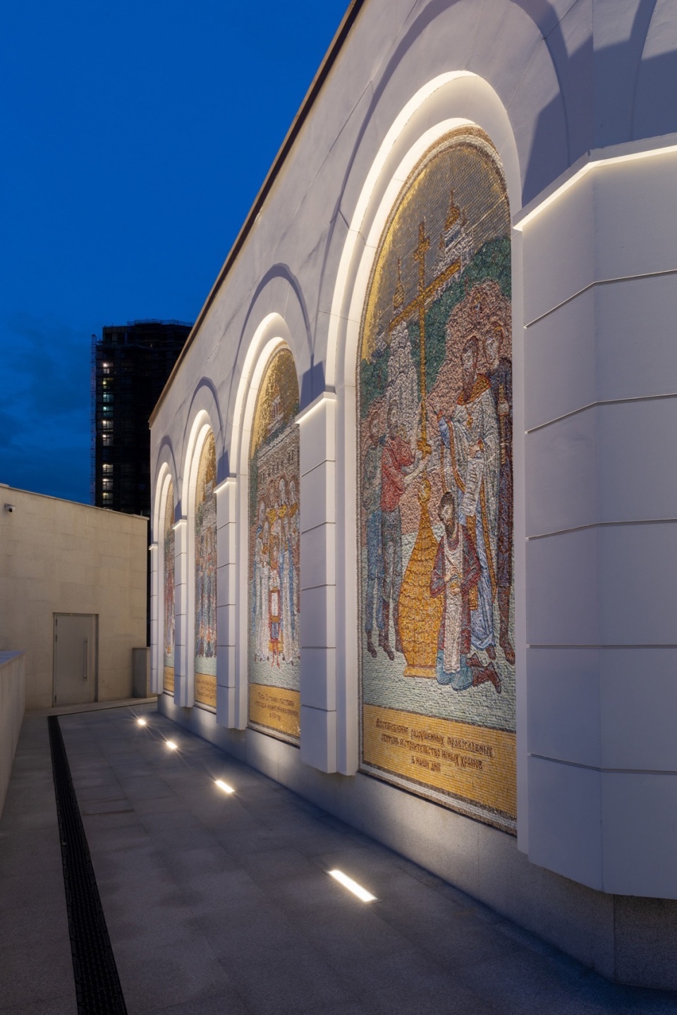 Church In Tushino Lighting Design by SPEECH