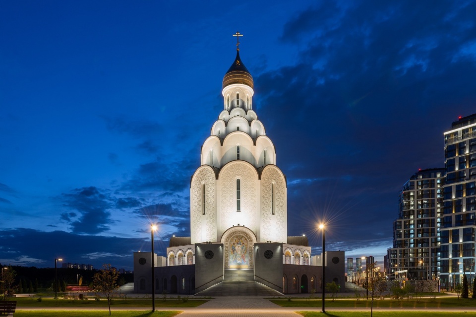 Church In Tushino Lighting Design by SPEECH