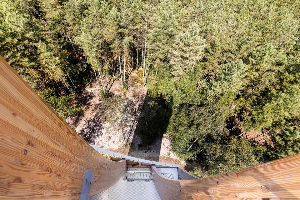 watchtower einderheide for humans and animals by next architects