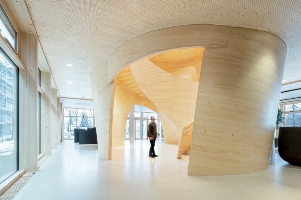 Atrium Blumer Lehmann Headquarters by ICD