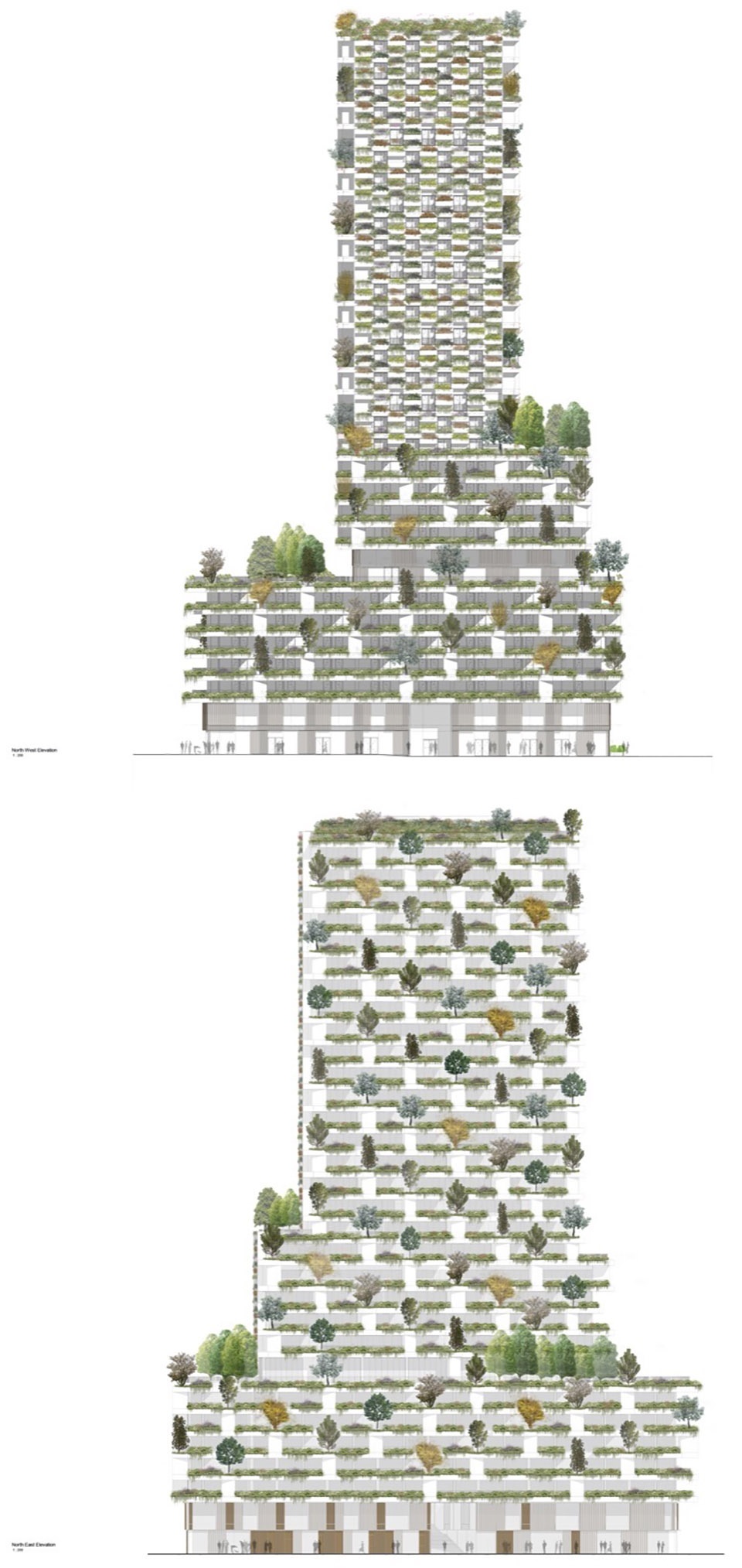 Wonderwoods Vertical Forest by Stefano Boeri Architetti