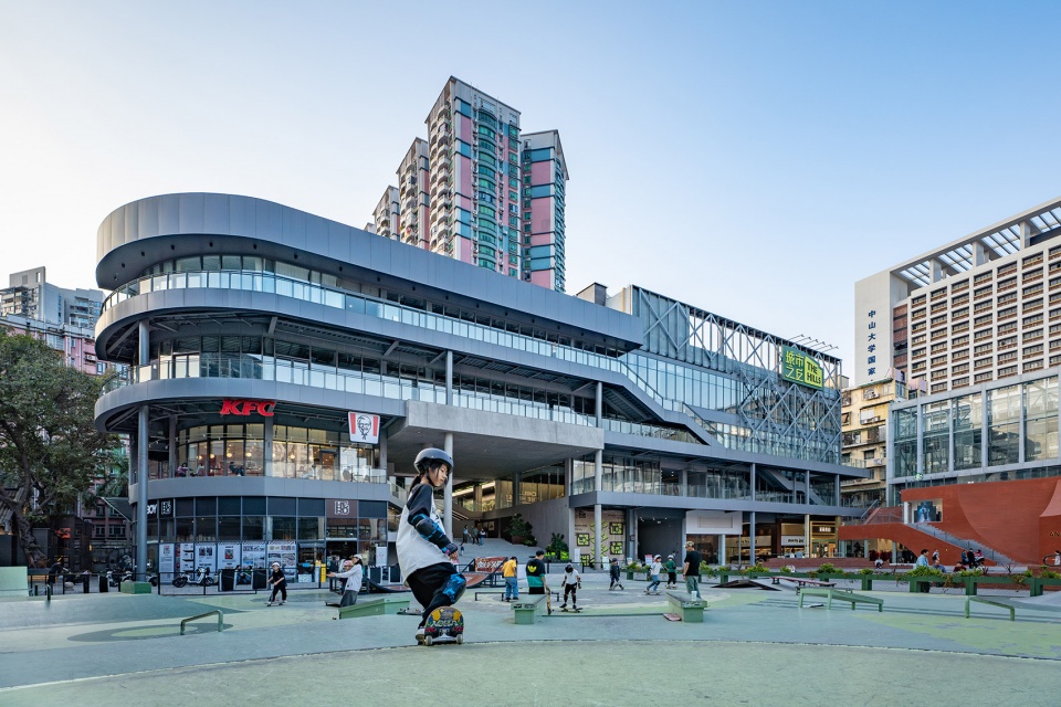 the hills at zhongdamen complex guangzhou by atelier cns