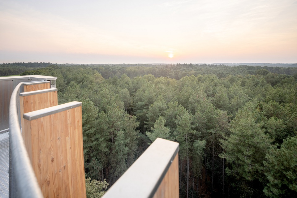 watchtower einderheide for humans and animals by next architects