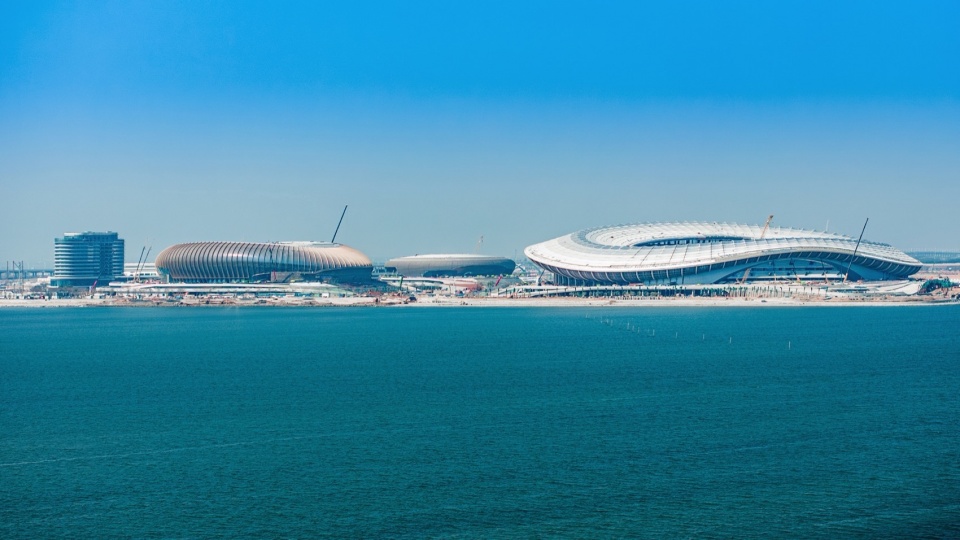 Greater Bay Area Sports Centre nears completion by Zaha Hadid Architects