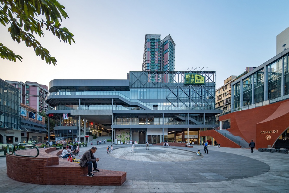 the hills at zhongdamen complex guangzhou by atelier cns