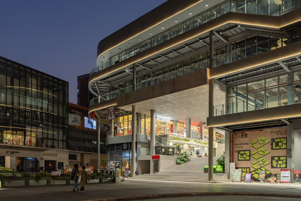 the hills at zhongdamen complex guangzhou by atelier cns
