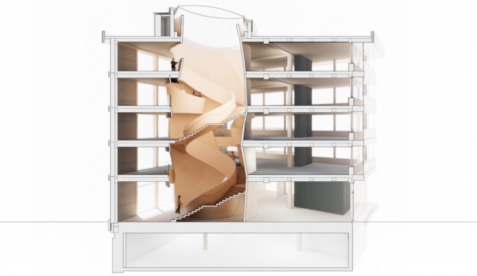Atrium Blumer Lehmann Headquarters by ICD
