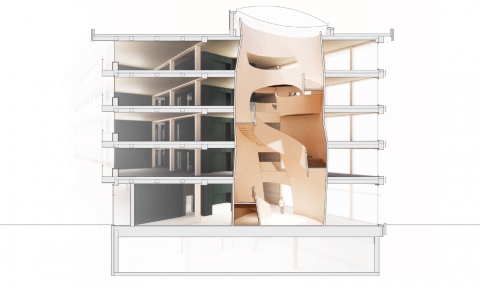 Atrium Blumer Lehmann Headquarters by ICD