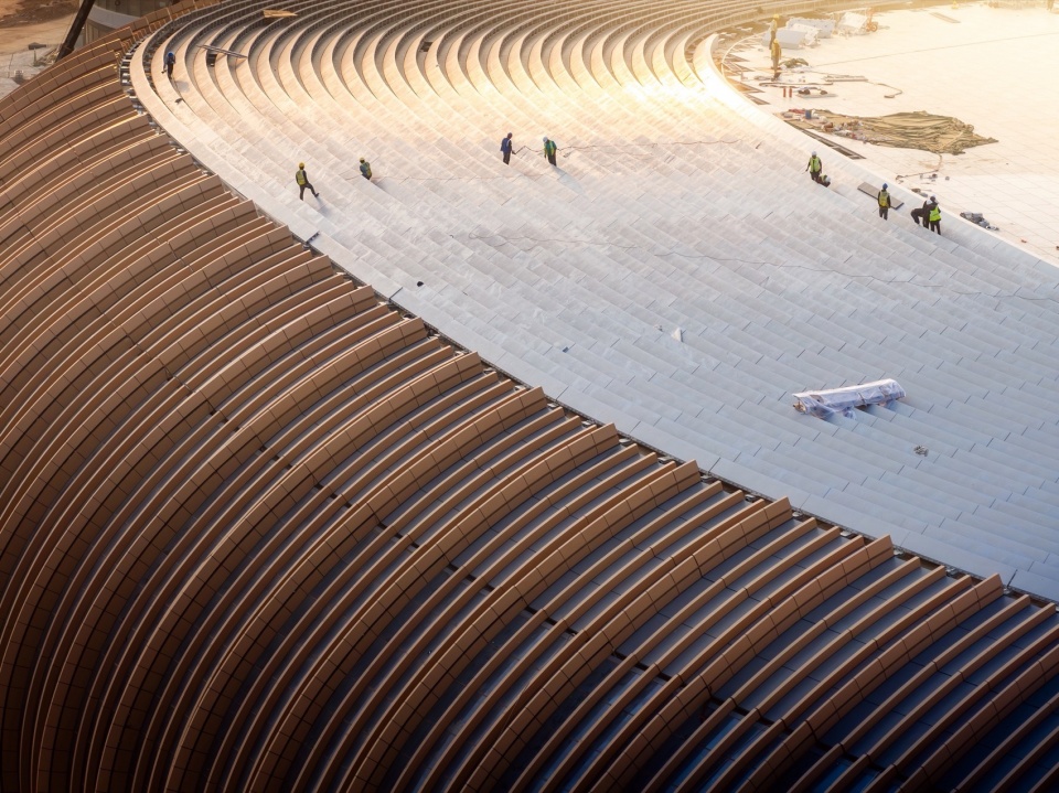 Greater Bay Area Sports Centre nears completion by Zaha Hadid Architects