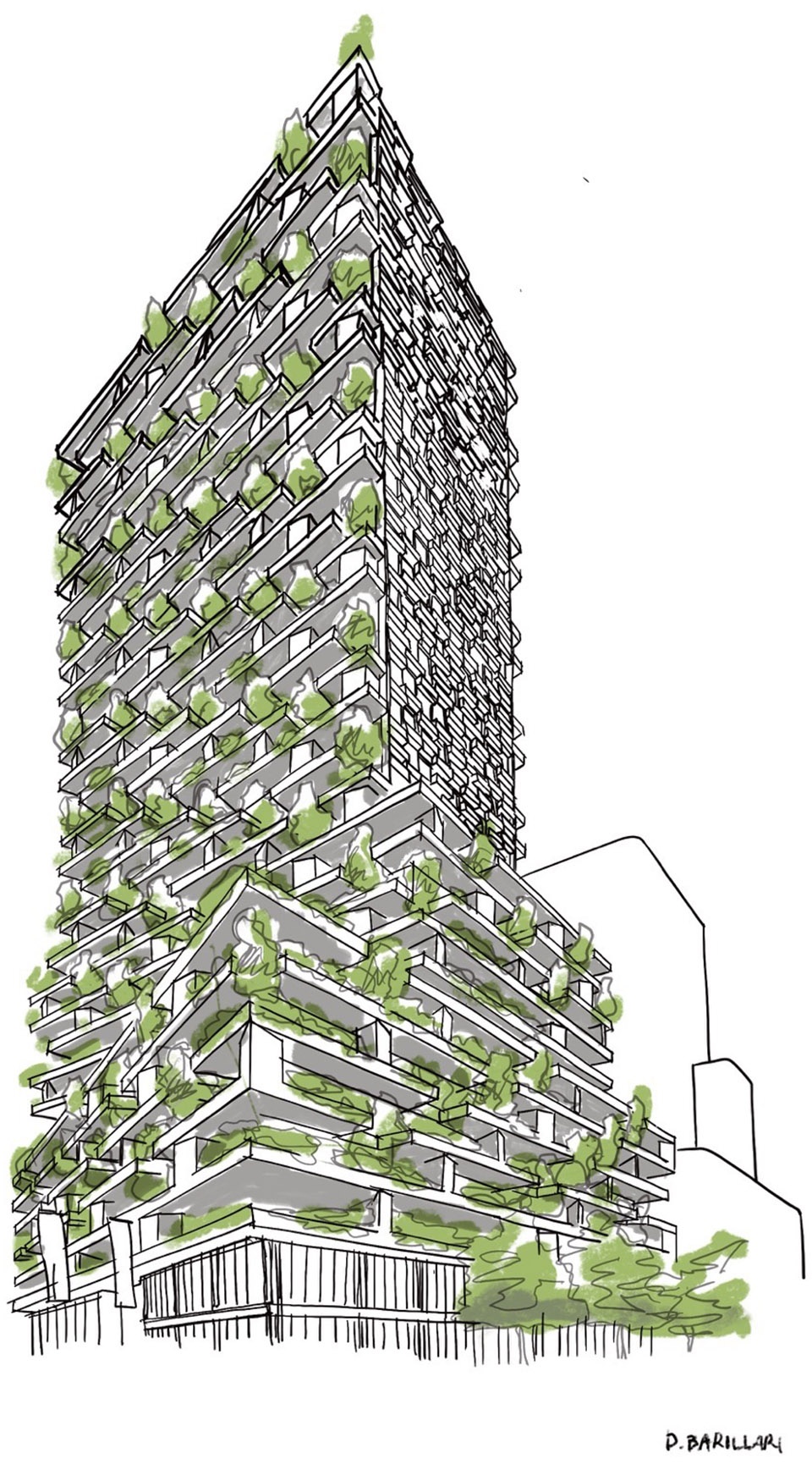 Wonderwoods Vertical Forest by Stefano Boeri Architetti