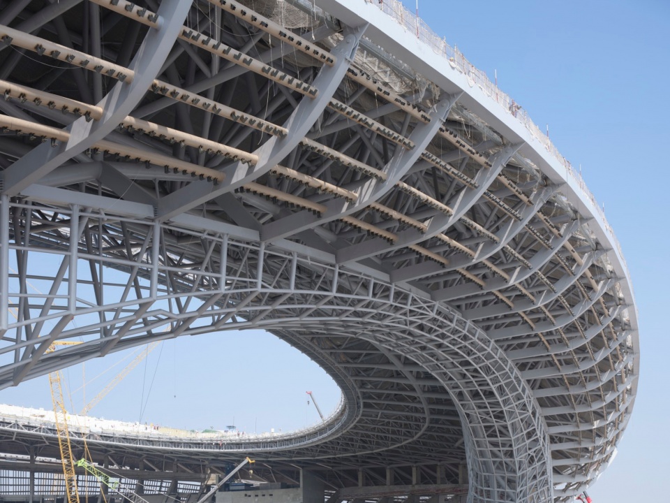 Greater Bay Area Sports Centre nears completion by Zaha Hadid Architects