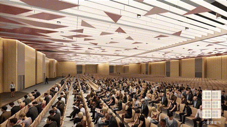 the taoyuan convention and exhibition center by jjp