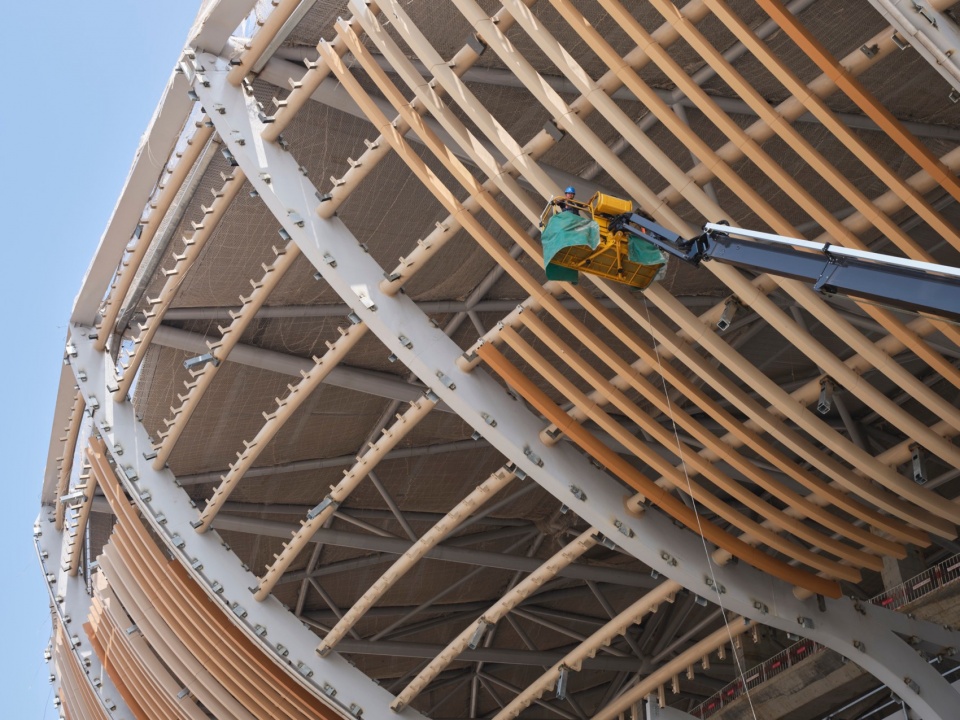 Greater Bay Area Sports Centre nears completion by Zaha Hadid Architects