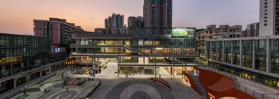 the hills at zhongdamen complex guangzhou by atelier cns