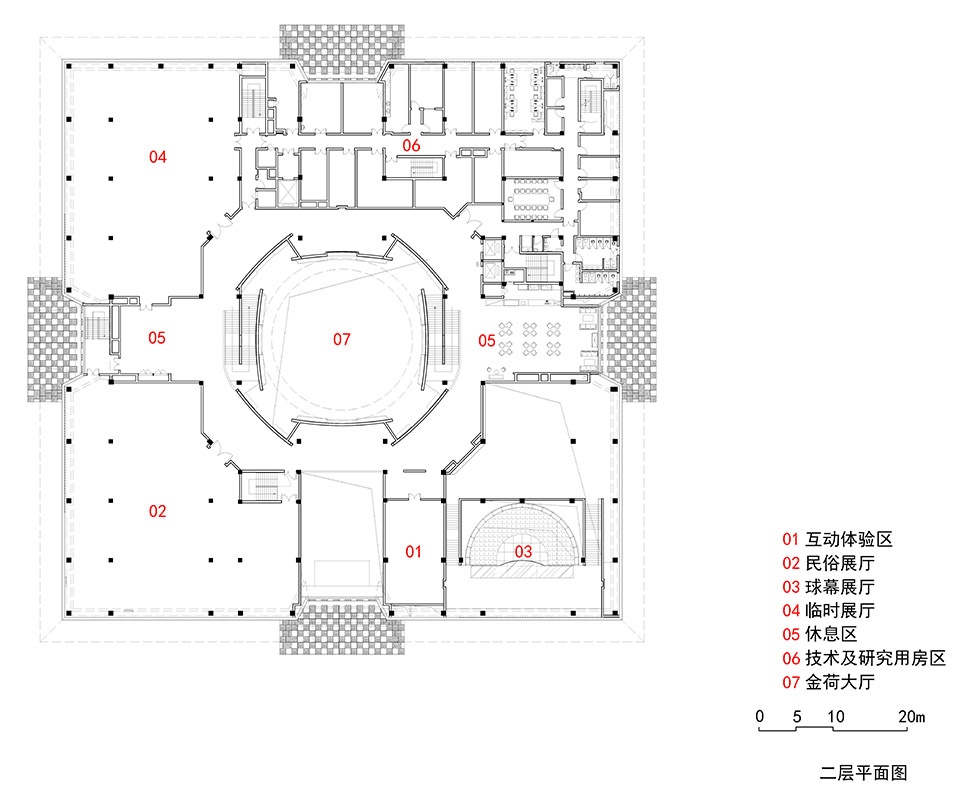 jinhu museum by tus design group co ltd