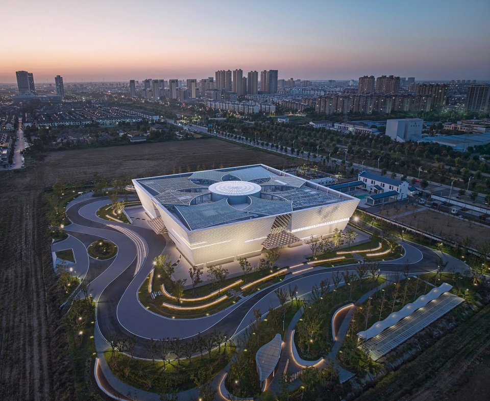 jinhu museum by tus design group co ltd