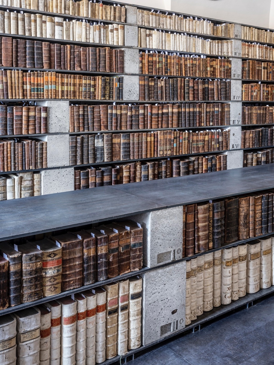 Library in the monastery zeliv by sepka architekti