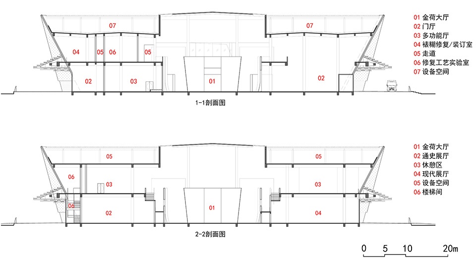 jinhu museum by tus design group co ltd