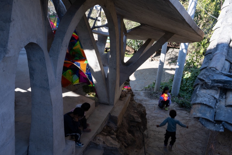 Mushroom library for Children in Yunnan