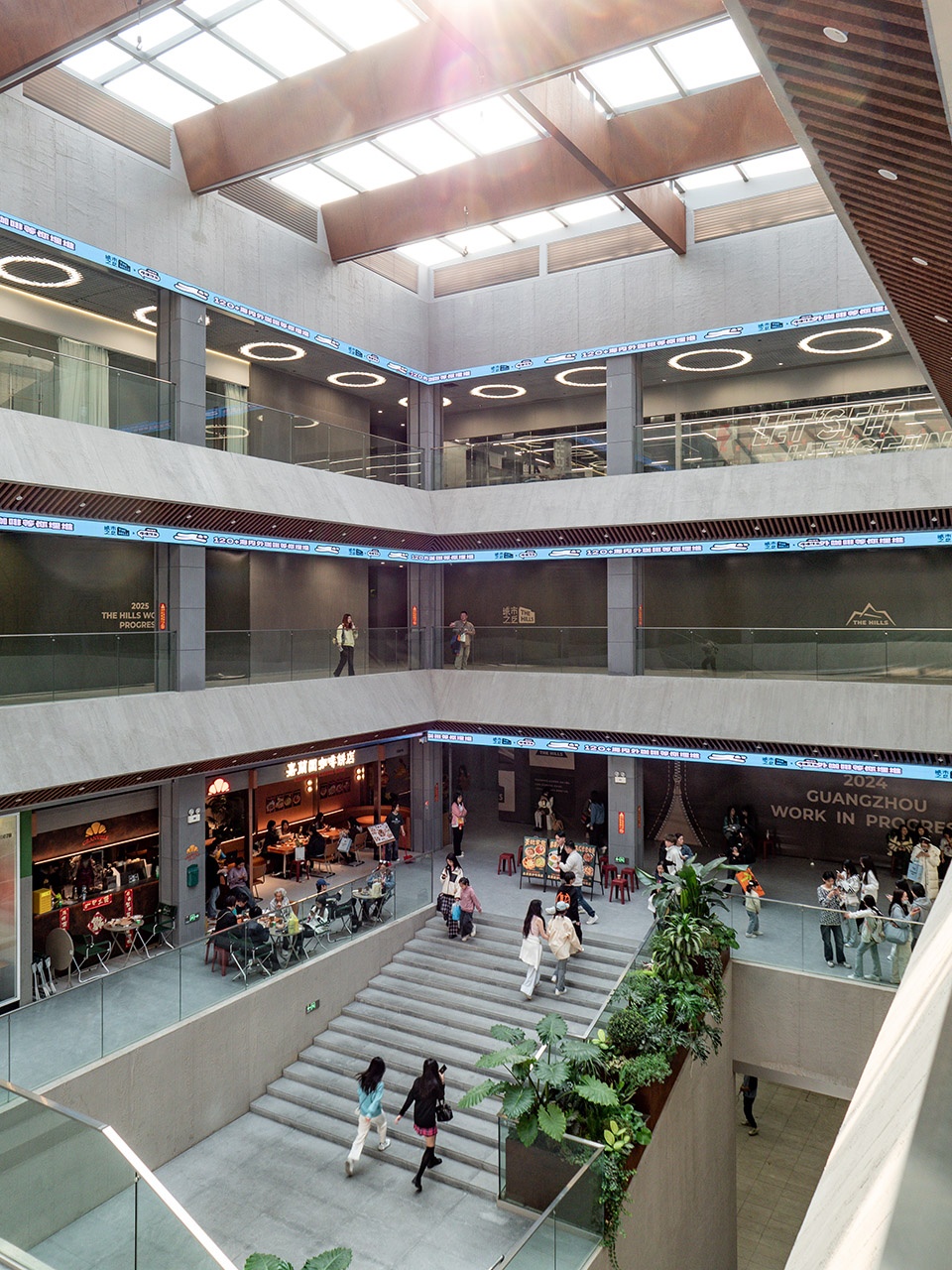 the hills at zhongdamen complex guangzhou by atelier cns