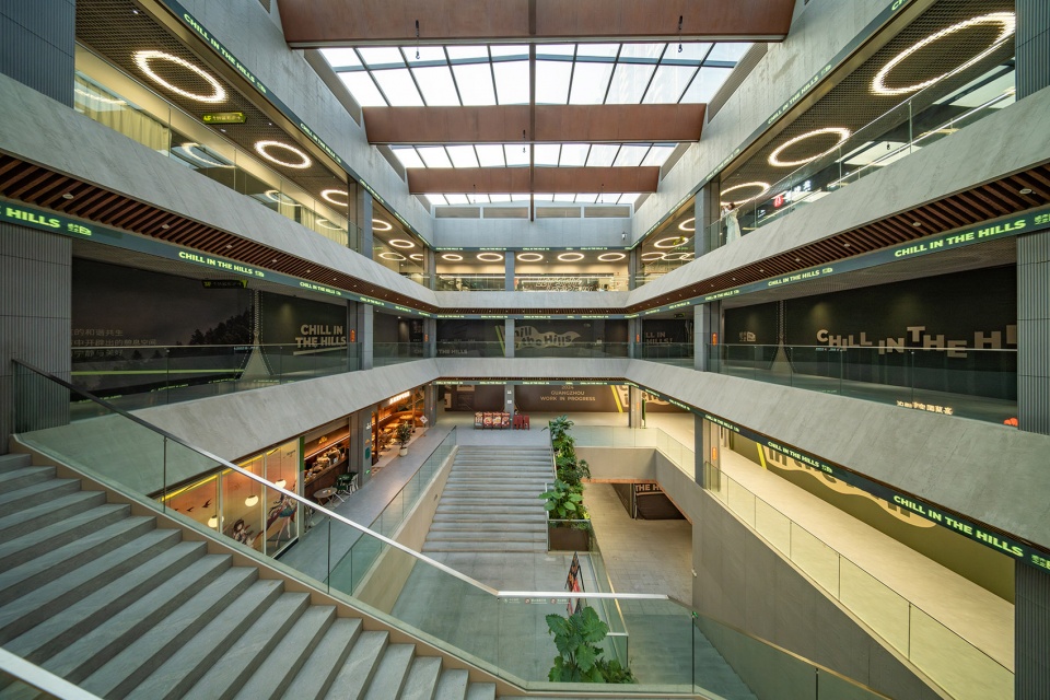 the hills at zhongdamen complex guangzhou by atelier cns