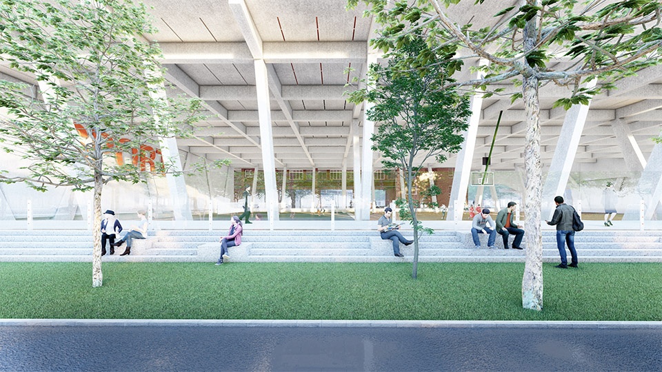 xinhe campus by a c r e atelier
