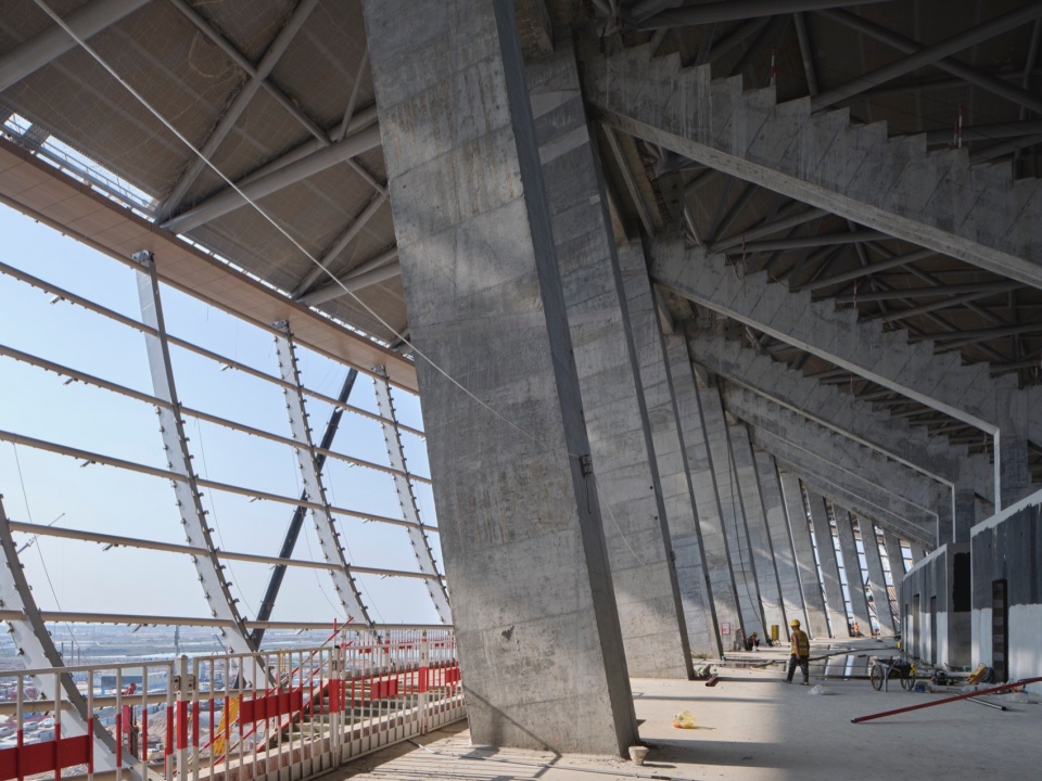 Greater Bay Area Sports Centre nears completion by Zaha Hadid Architects