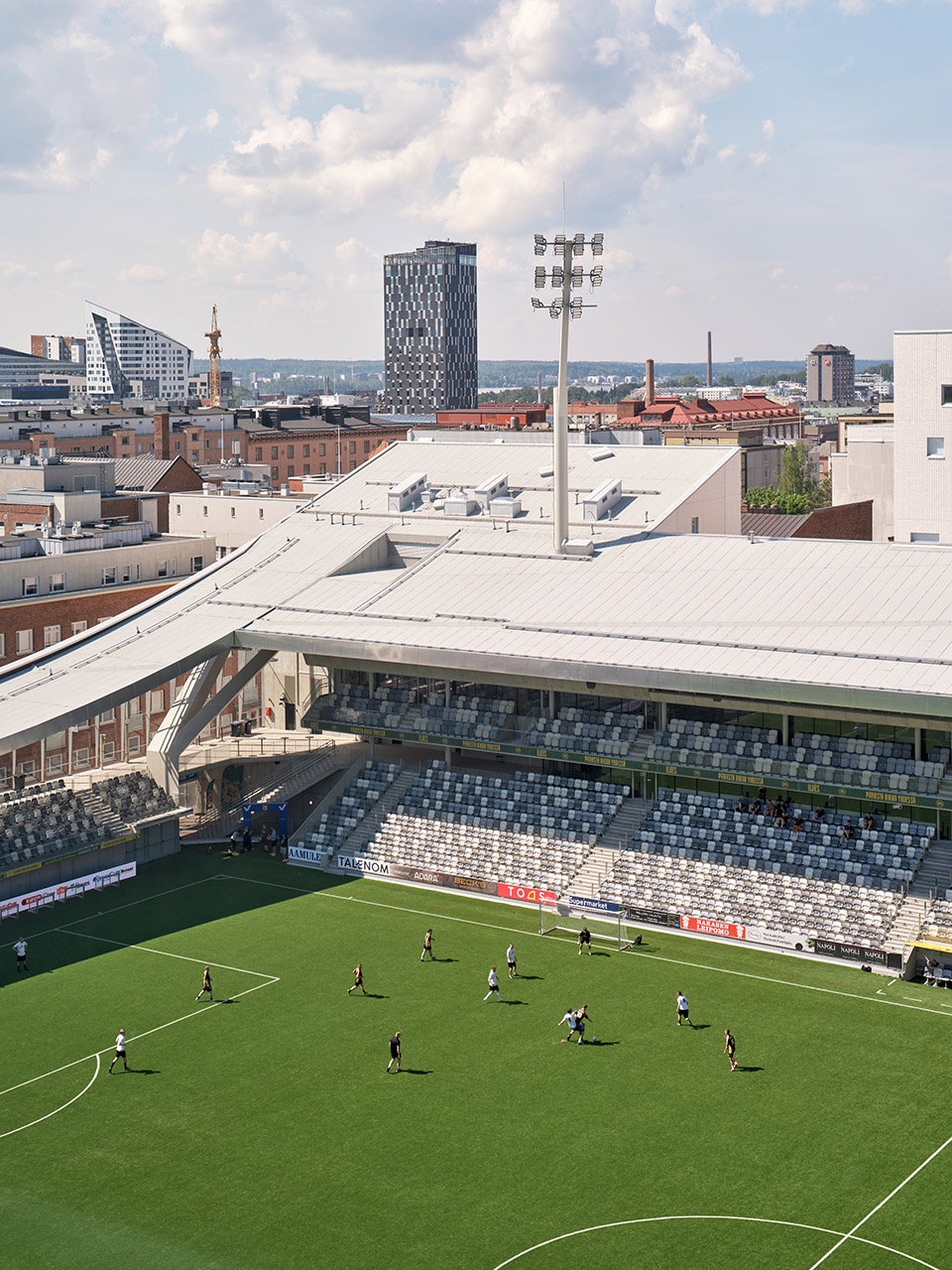 tammela stadium by jkmm architects