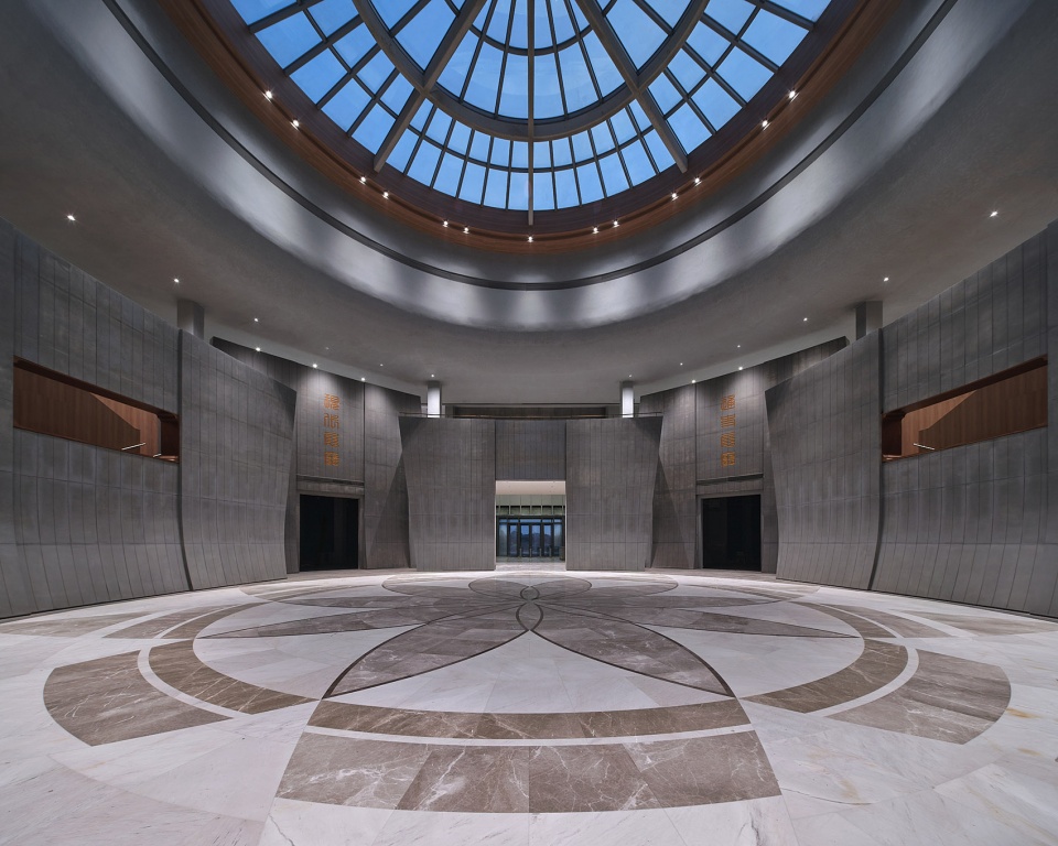 jinhu museum by tus design group co ltd